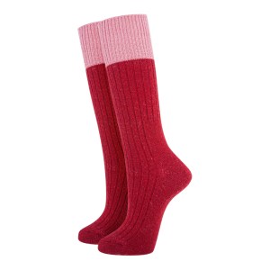 Red Welly Socks