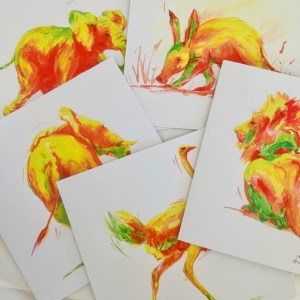 Selectuib of 5 blank cards. Stocking filler