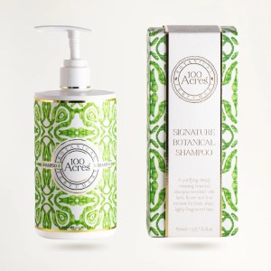 100 Acres Luxury Natural Botanical Shampoo