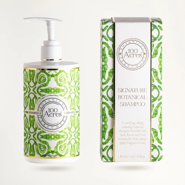 100 Acres Luxury Natural Botanical Shampoo