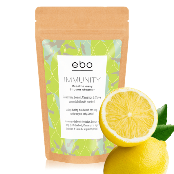 Immunity Boost botanical shower steamers pack of 6