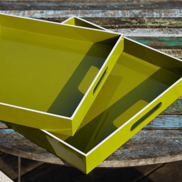 Aphrodite Tray in Olive Green