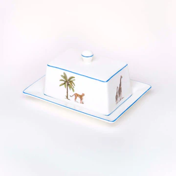 Harlequin Butter Dish