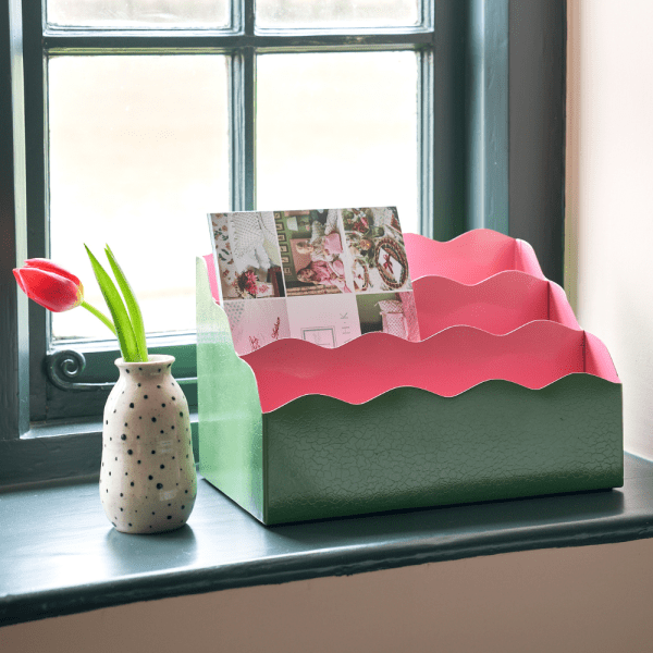 Toleware Letter Holder