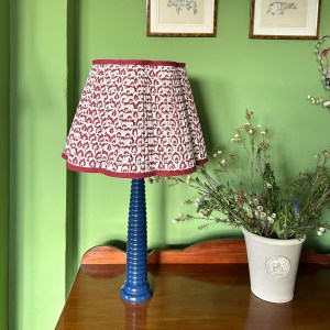 Athena blue gloss lampbase