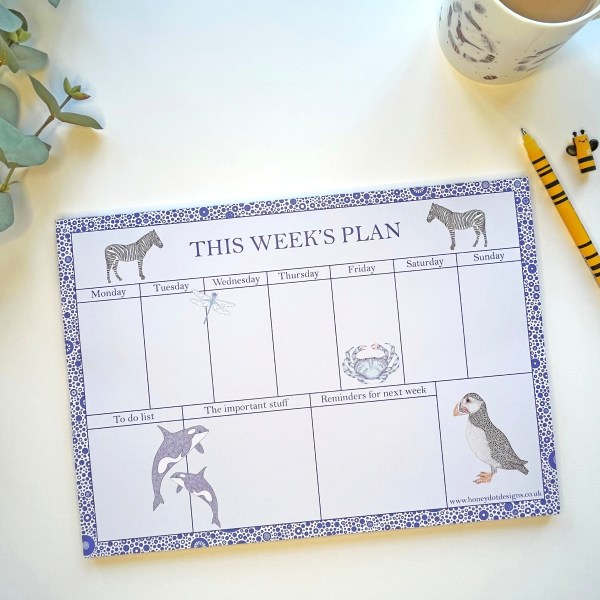 A4 Weekly Planners