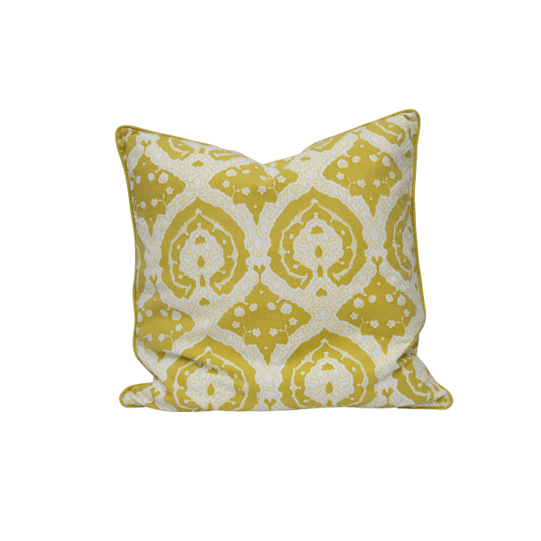 Cushion Cover Trellis Celery 50x50cm