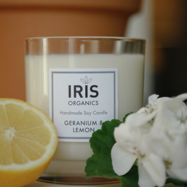 Geranium & Lemon Candle