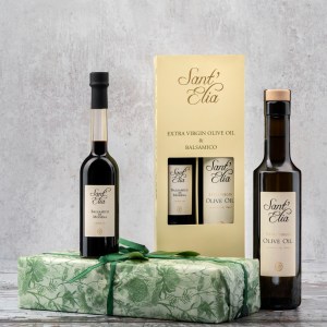 Sant'Elia Extra Virgin Olive Oil and Balsamico di Modena Gift Box