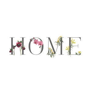 'Home' Botanical Art Print