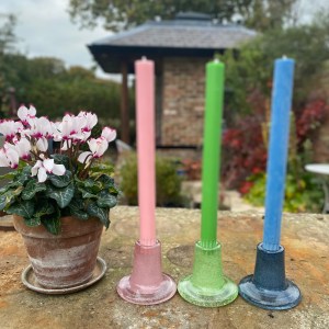Pick & mix colourful dinner candles