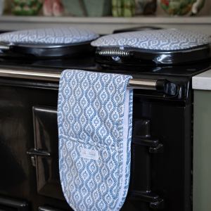 Blue Mila Oven Gloves