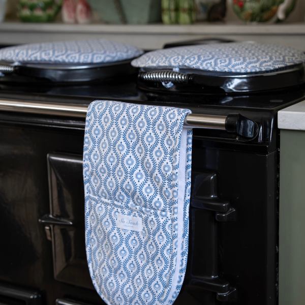 Blue Mila Oven Gloves