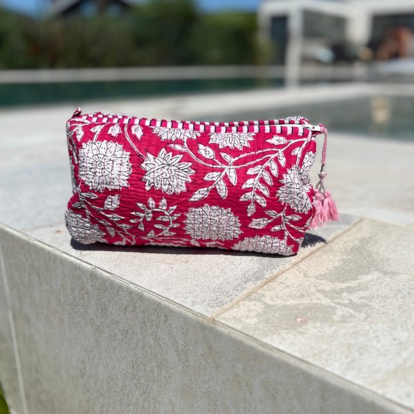 Flower Print Wash Bags