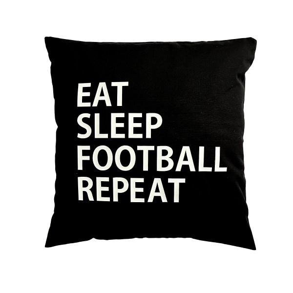 Personalised Eat Sleep Cushion