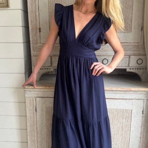 Chloe Dress Navy