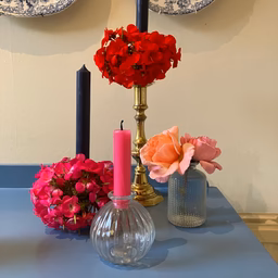 Candle Ring Vase, Gift Box Set of 2