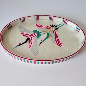 Mother of pearl inlay tray