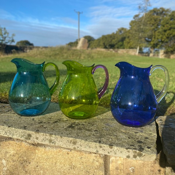 Acrylic Jug - cobalt blue