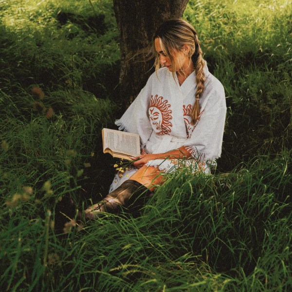 Short Organic Cotton Sun Robe