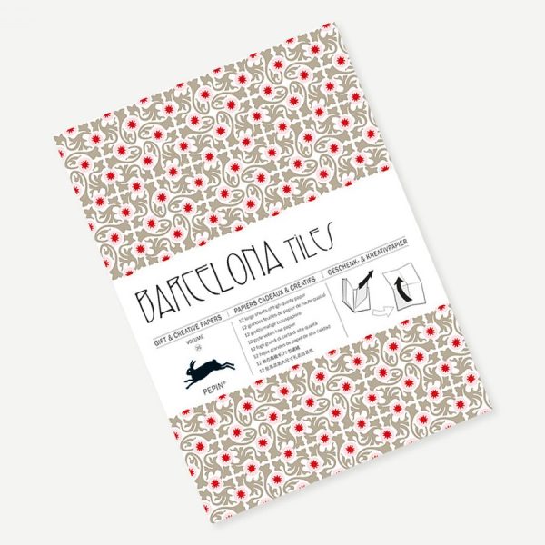 Wrapping Paper Barcelona Tiles Gift & Creative Paper Book