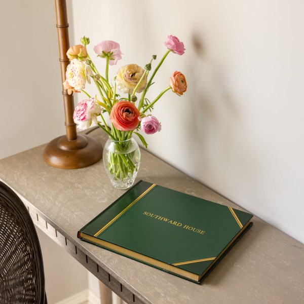 Traditional Visitors Book, Green