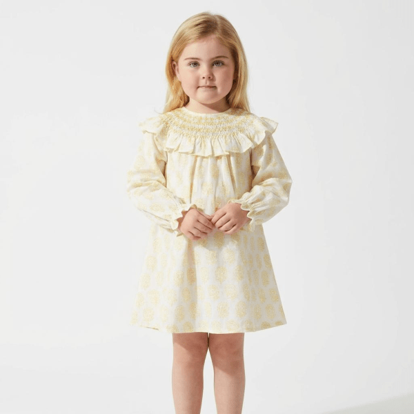 Cotton Block Print Nightie - Sahana