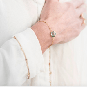 Ella Bracelet - Blue Topaz