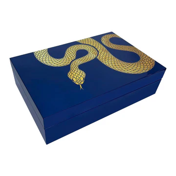 Snake Lacquer Box Large