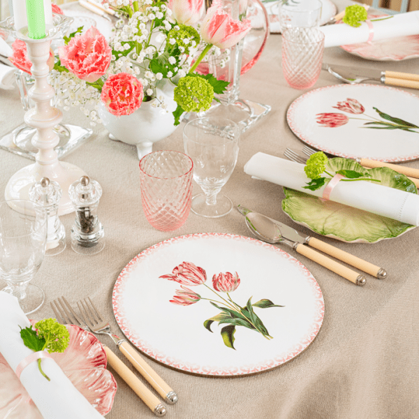 Tulips in pink Table Mats