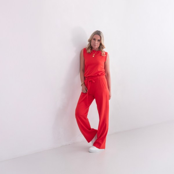 Hero jump-set in hot coral