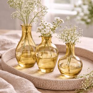 Mini Yellow Bud Vases