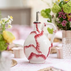 Pink Raddichio Leaf Oil Pourer