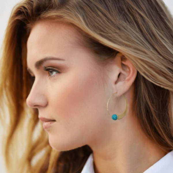Turquoise Temptress Earrings