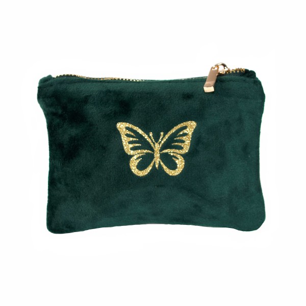 Velvet Accessory Pouch