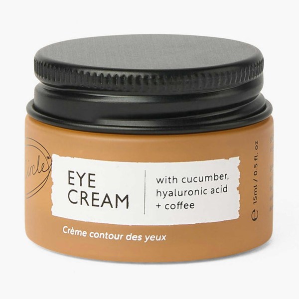 Certified Organic Eye Cream With Hyaluronic Acid, Coffee & Cucumber