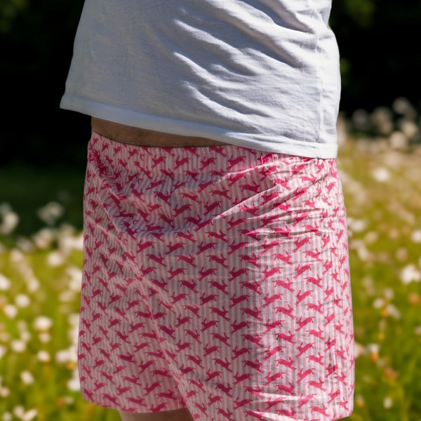 Kalulu Running Hare Cotton Poplin Boxer Shorts