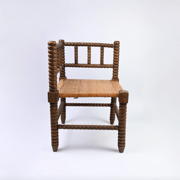 Vintage Corner Bobbin Chair