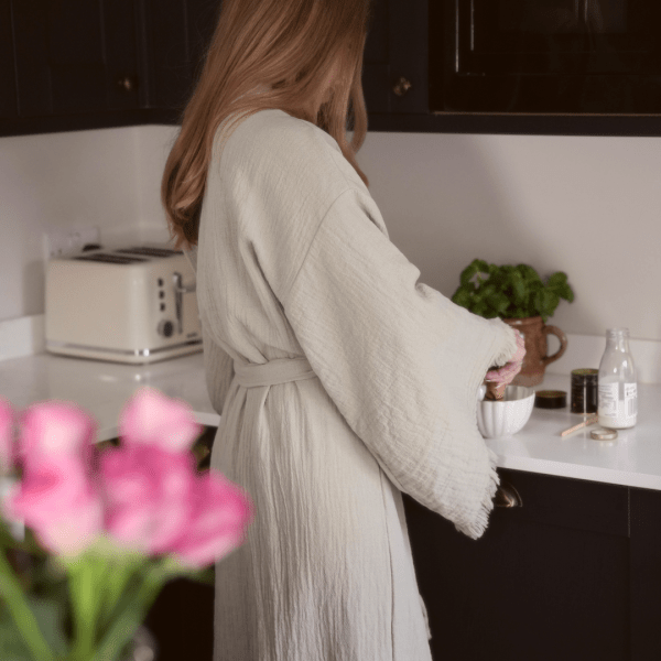 The Matcha Organic Cotton Cloud Robe