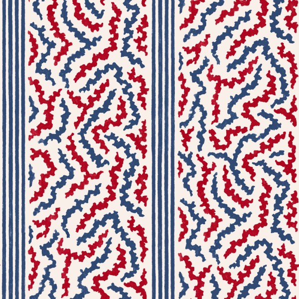 Twist and Stripe Wallpaper