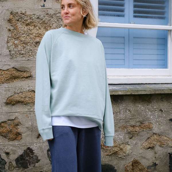 women's mint seafoam organic cotton t-shirt