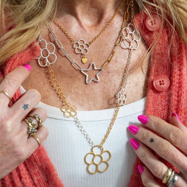 Flower Power Maxi Necklace