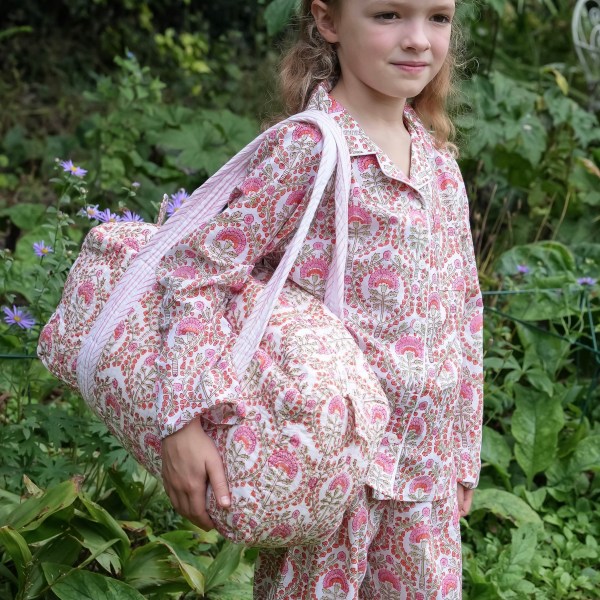 Pink Freya Mini Weekend Bag