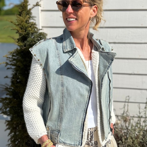 Rockfield Sleeveless Denim Jacket
