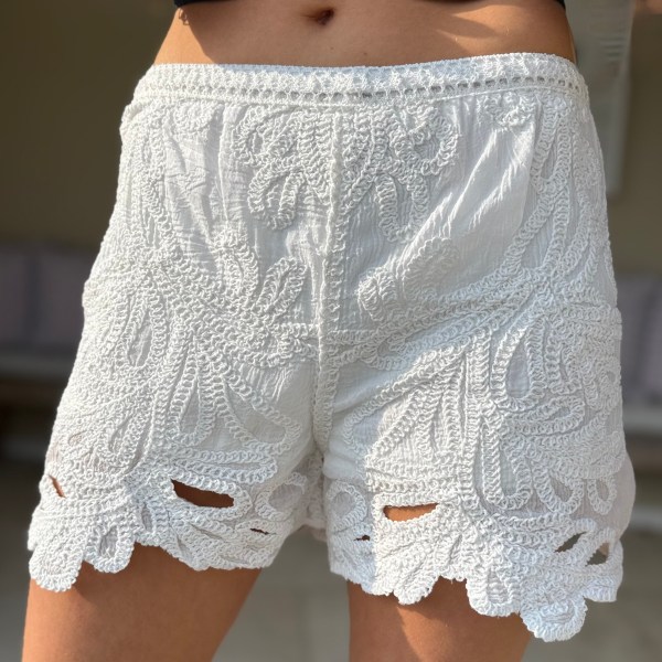 Dock White Shorts