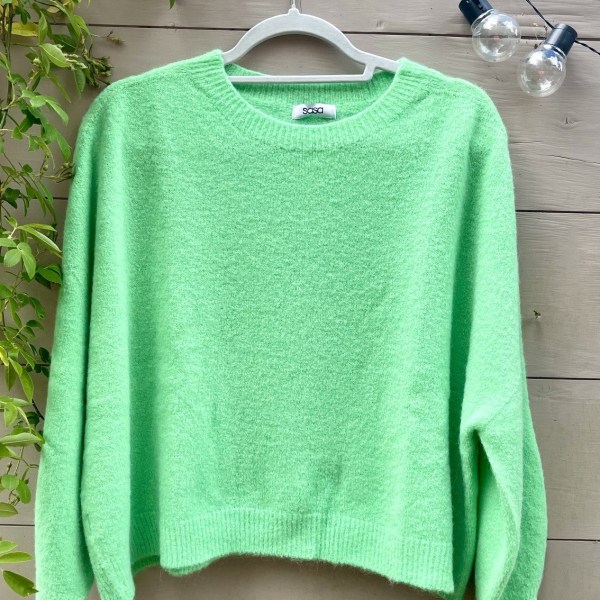 Poppy Jumper - spring green