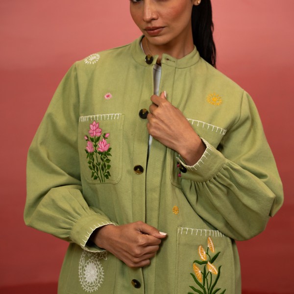 PRE-ORDER - Indian Soul Khaki Jacket