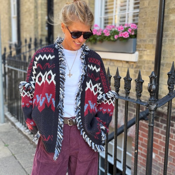 Highbury Navy Cardigan