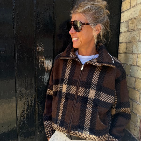 Buckley Chocolate Knitted Jacket