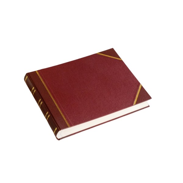 Traditional Large Landscape Photo Album Burgundy